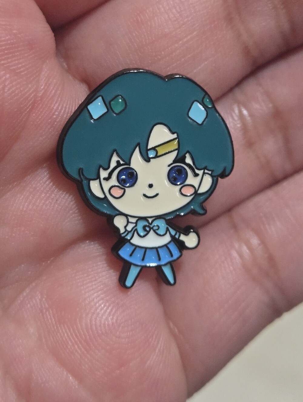 Sailor Moon: Sailor Mercury Enamel Pin